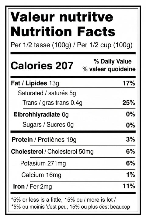 Organic Beef Cubes (440-450g)