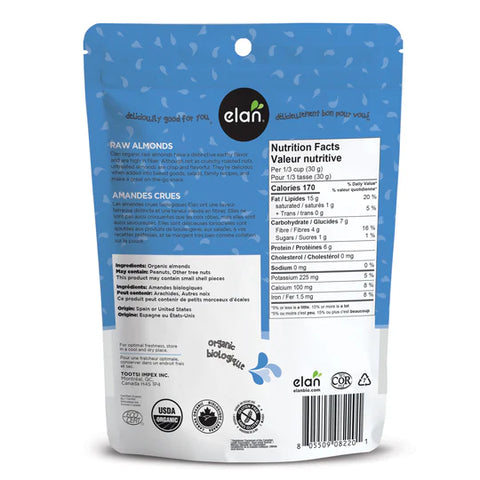 Organic Almonds (200g)