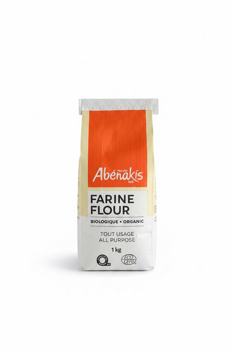 Farine de blé biologique tout usage (1kg)
