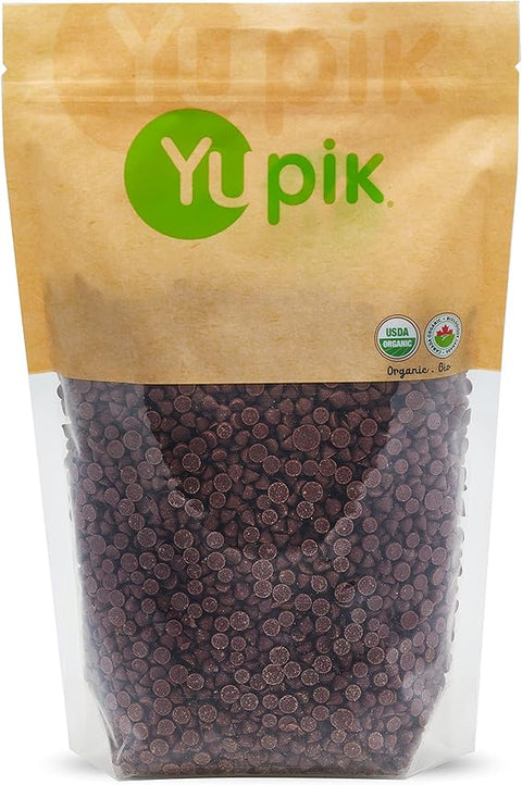 Organic 70%Dark Chocolate Chips (No Sugar Added) Vegan (500g)
