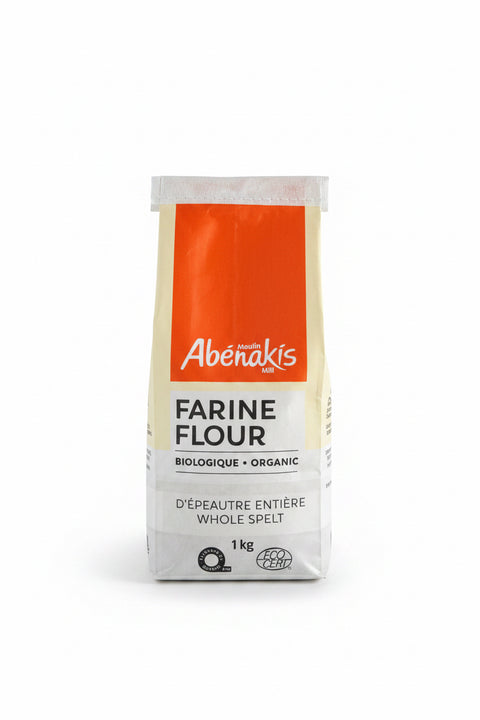 Organic Whole Spelt Flour (1kg)