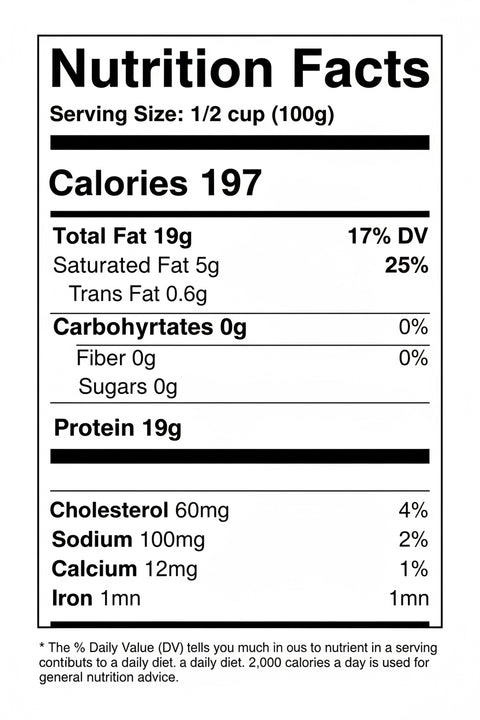 Organic Veal Cubes (450g-500g)