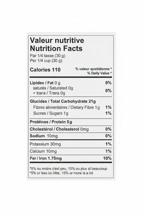 Farine de blé biologique tout usage (1kg)