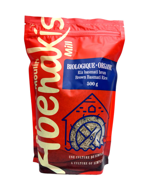 Organic Brown Basmati Rice (500g)