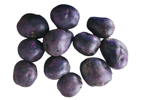 Pommes de terre bleues biologiques (1 lb)