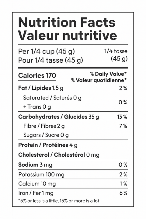 Organic Long Grain Brown Rice