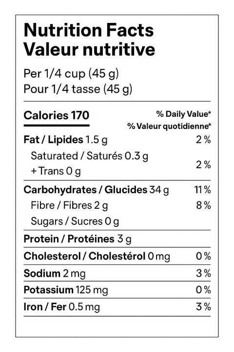 Riz jasmin brun biologique à grains longs