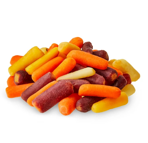 Rainbow baby carrots, 340g