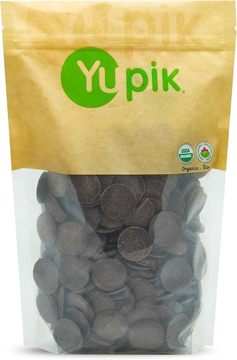 Organic Chocolate Wafers, Dark Chocolate 70% (500g)