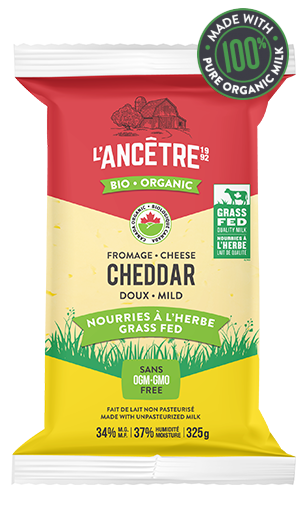 Organic Cheddar Mild (325g)
