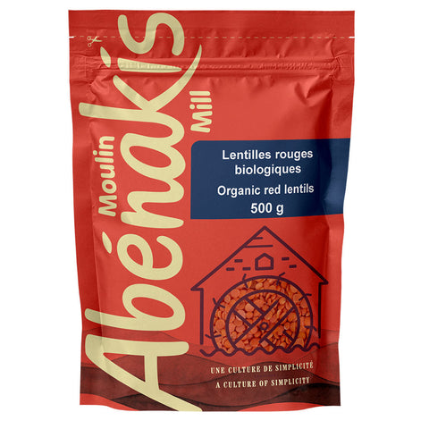 Lentilles rouges biologiques (500 g)